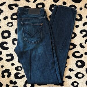William Rast Dark Blue Skinny Jeans